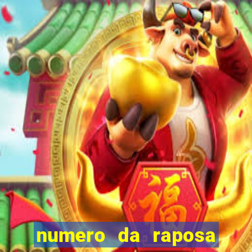 numero da raposa jogo do bicho